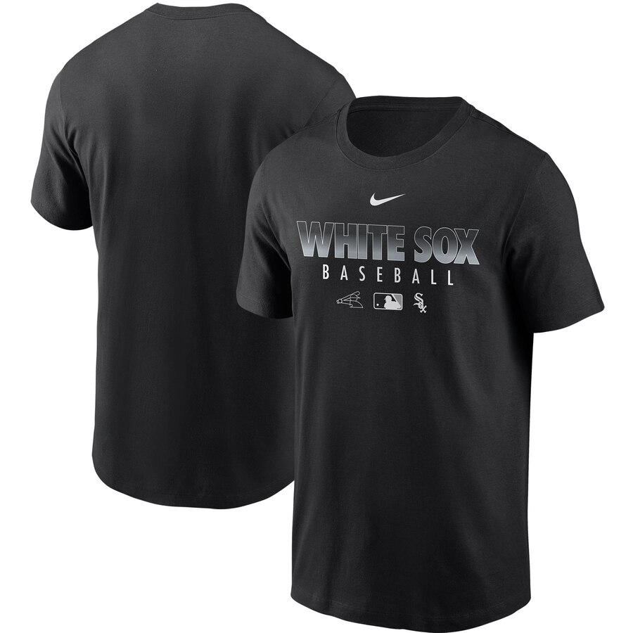 Men's Chicago White Sox Nike Black Authentic Collection Team Performance T-Shirt