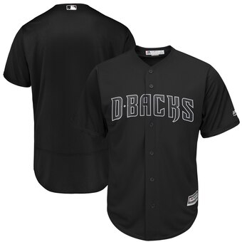 Arizona Diamondbacks Blank Majestic 2019 Players' Weekend Cool Base Team Jersey Black