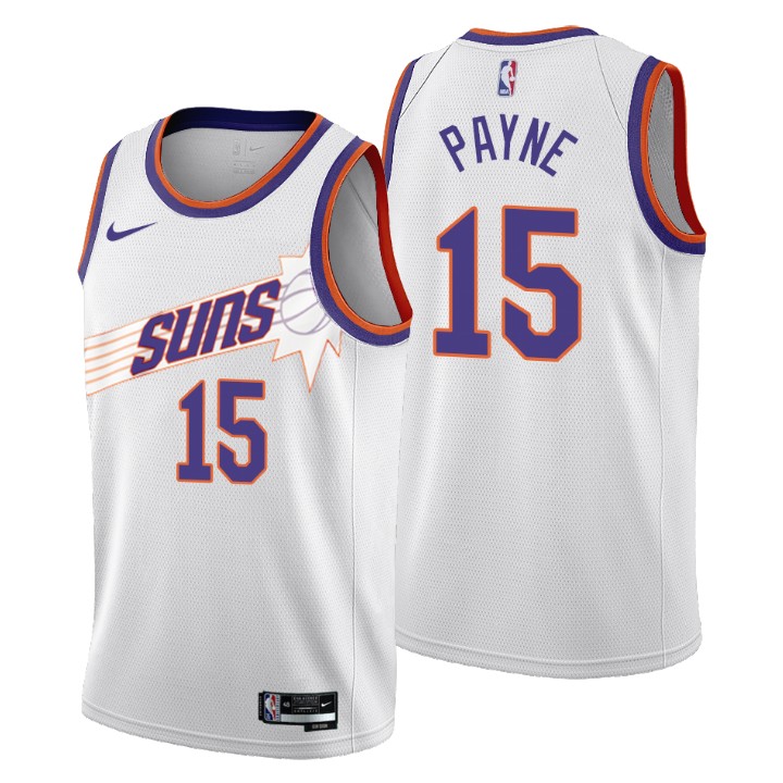 Nike Suns #15 Cameron Payne Men's 2022-23 City Edition NBA Jersey - Cherry Blossom White