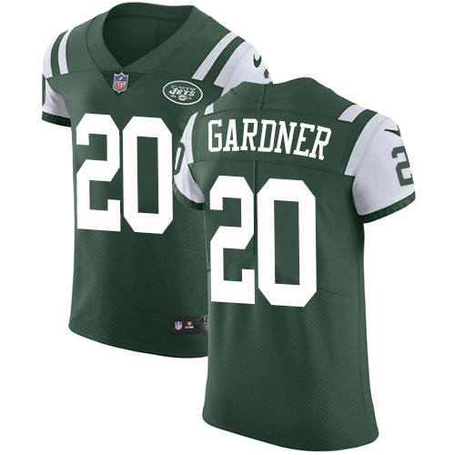Nike Jets #20 Ahmad Sauce Gardner Green Team Color Men's Stitched NFL Vapor Untouchable Elite Jersey