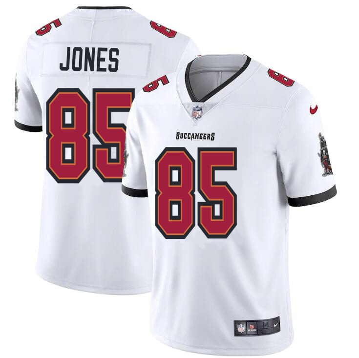Tampa Bay Buccaneers #85 Julio Jones Men's Nike White Vapor Limited Jersey