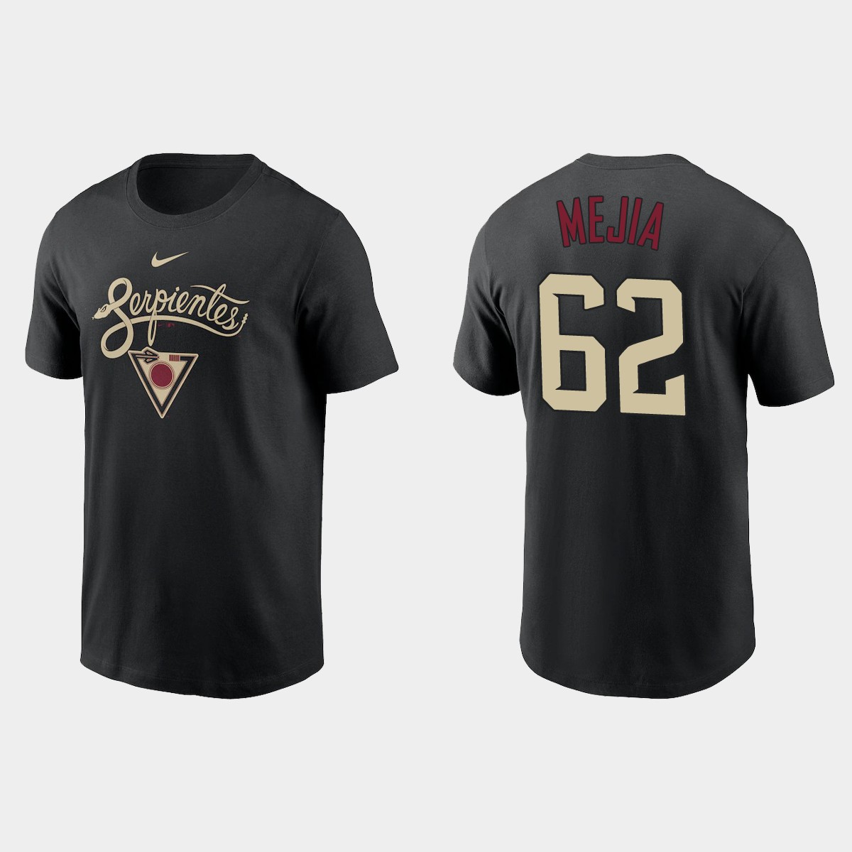 Arizona Diamondbacks #62 Humberto Mejia Men's Nike 2021 City Connect Graphic T-Shirt Black