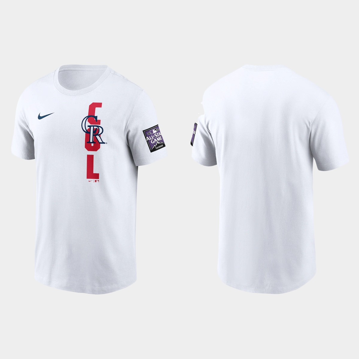 Colorado Rockies Men's 2021 Mlb All Star Game Wordmark White T-Shirt