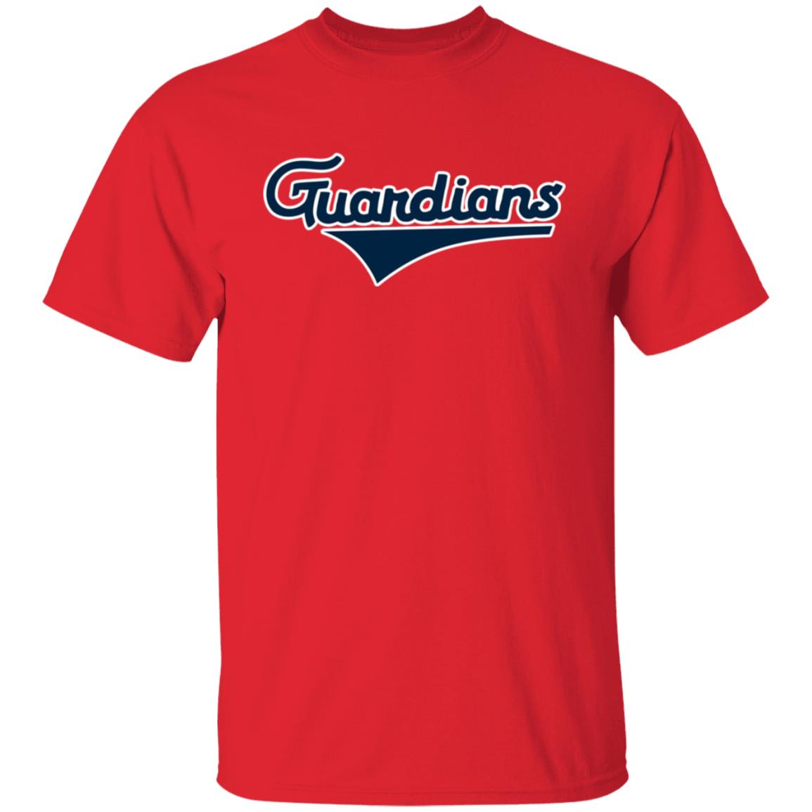 Cleveland Guardians Team Logo T-Shirt Red