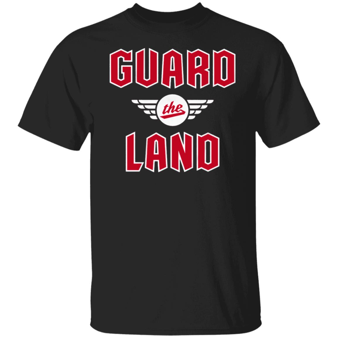 Guard The Land Cleveland Guardians T-Shirt Black
