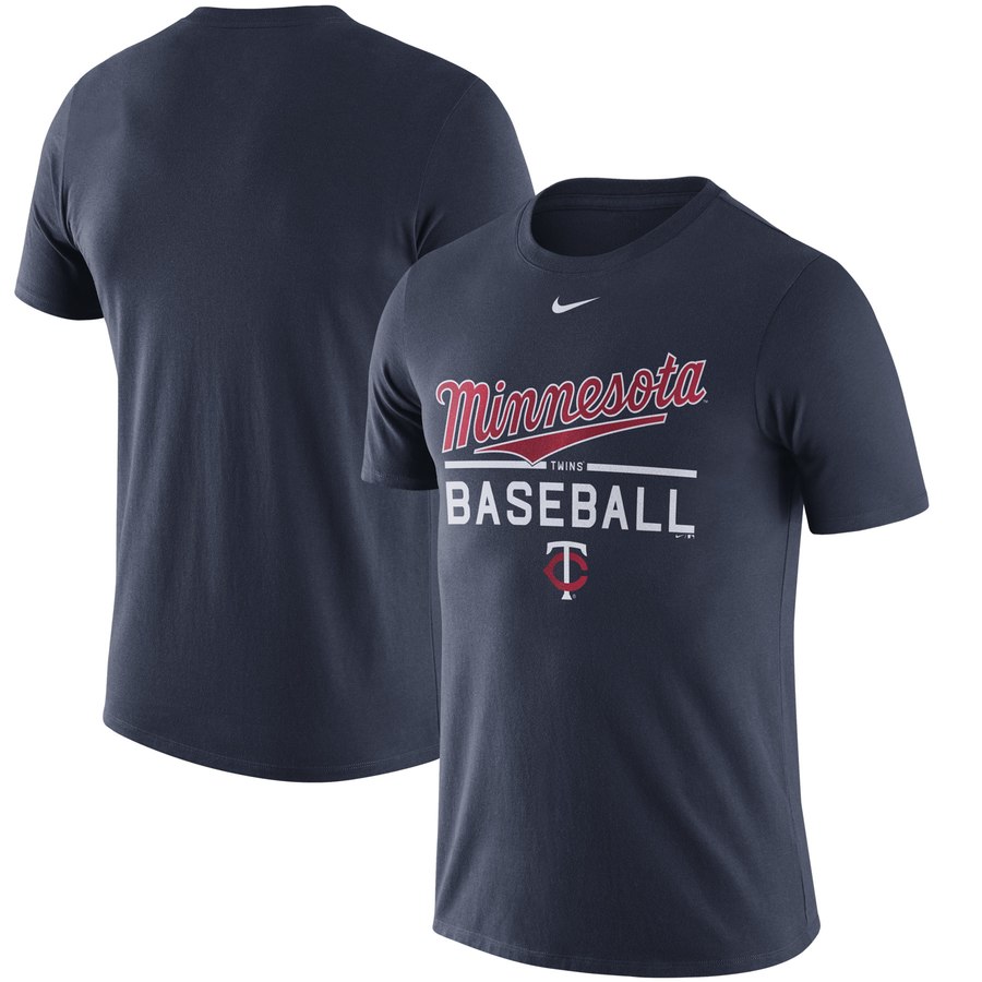 Minnesota Twins Nike Away Practice T-Shirt Navy