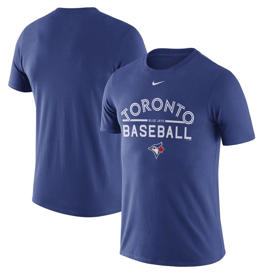 Toronto Blue Jays Nike Away Practice T-Shirt Royal