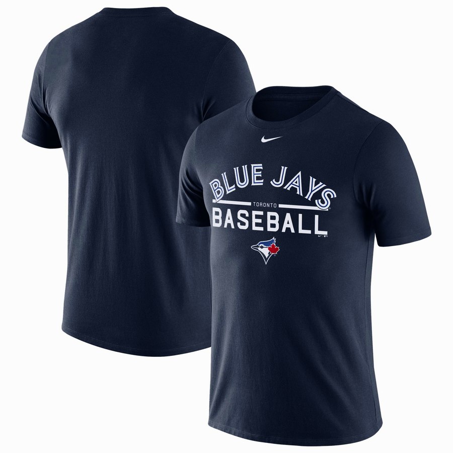 Toronto Blue Jays Nike Practice T-Shirt Navy