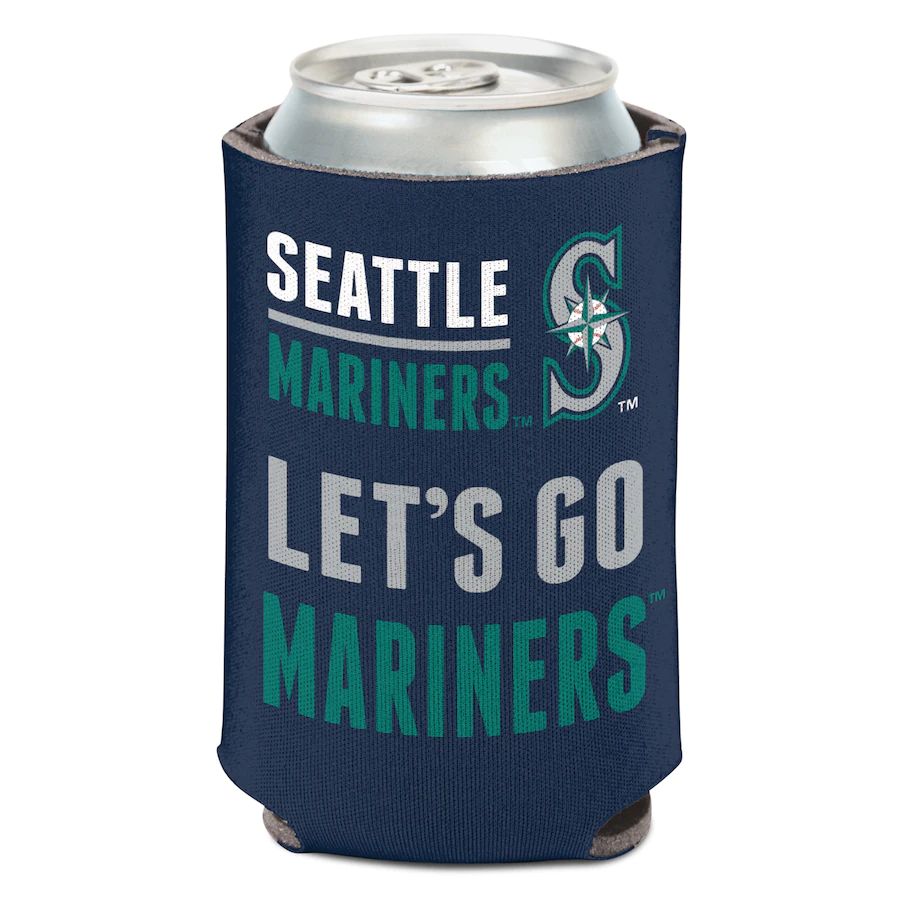 Seattle Mariners WinCraft 12oz. Team Slogan Can Cooler