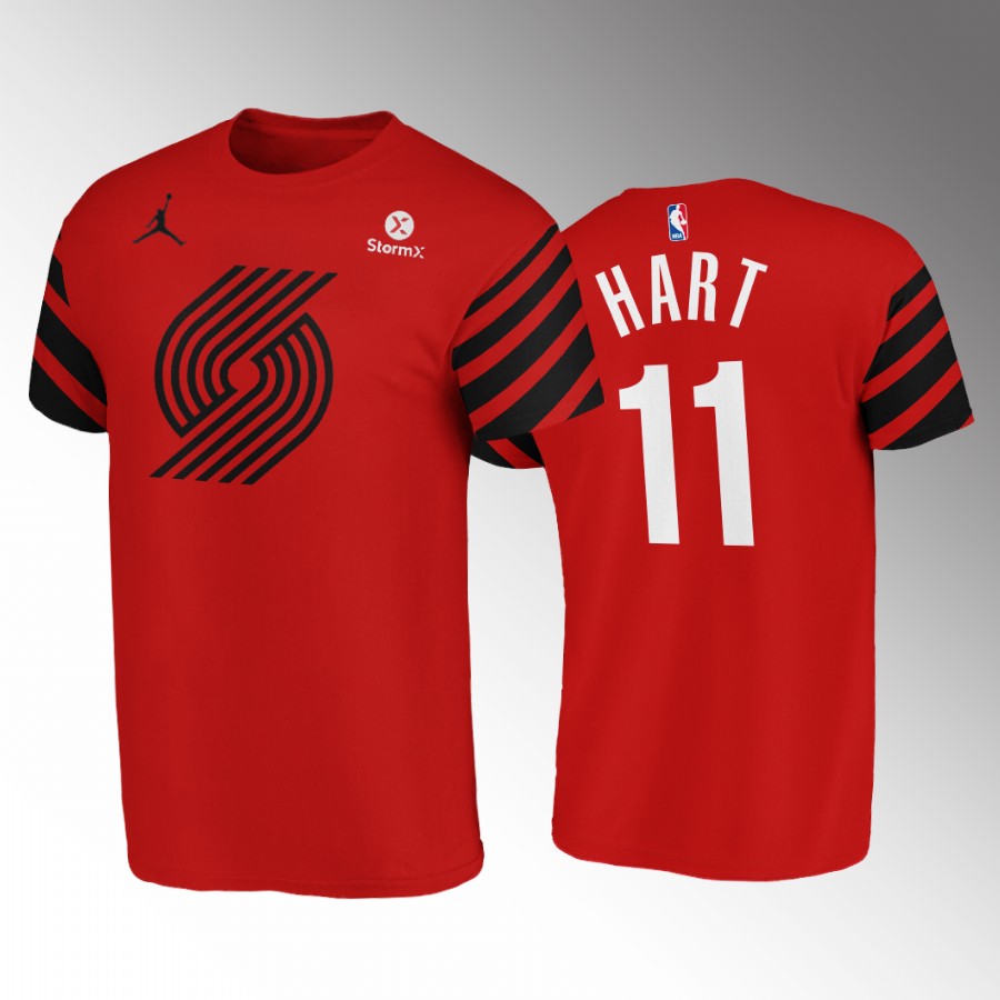 Portland Trail Blazers #11 Josh Hart Red NBA Men's Nike Statement Edition Swingman Jersey