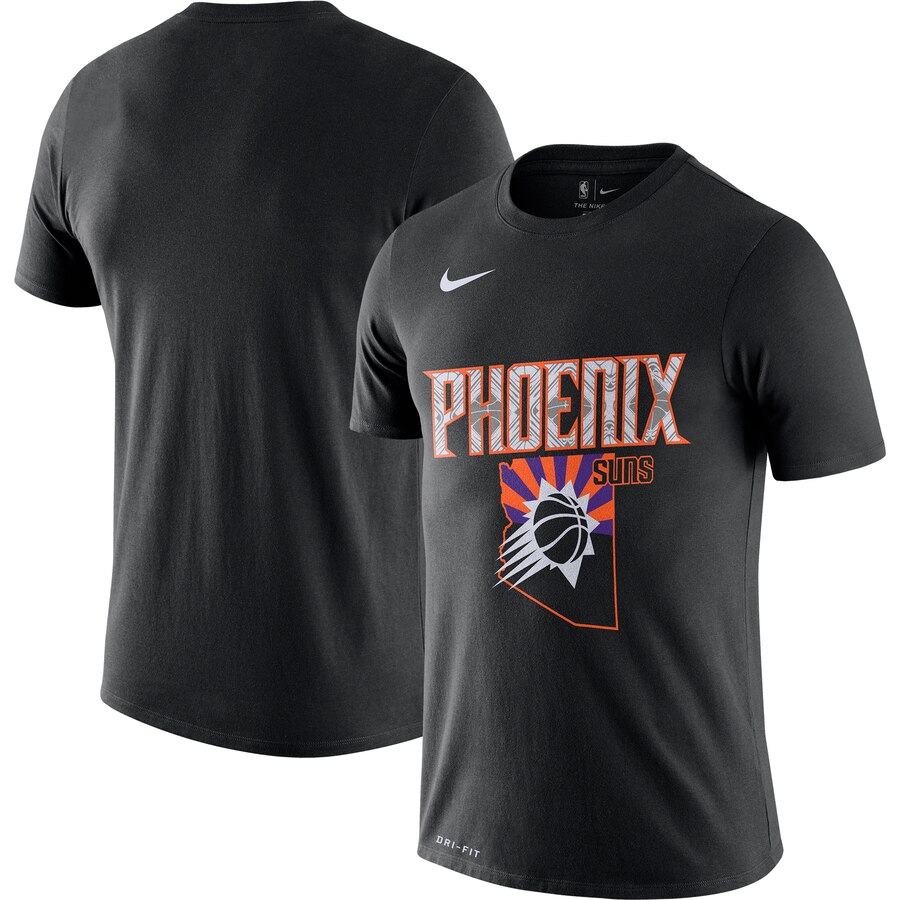 Men's Phoenix Suns Nike Black 2019-20 City Edition Hometown Performance T-Shirt