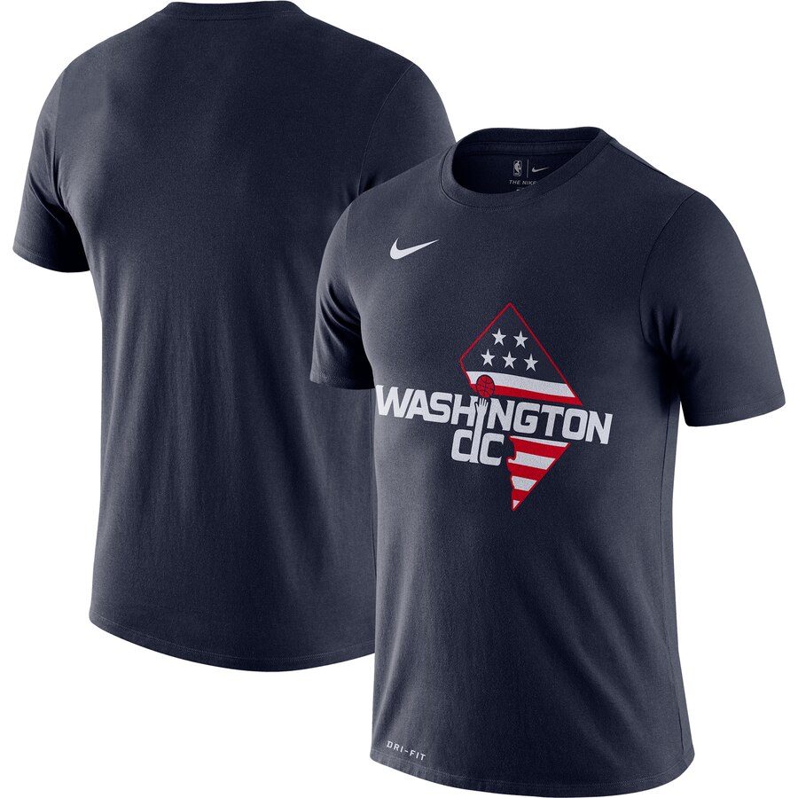 Men's Washington Wizards Nike Navy 2019-20 City Edition Hometown Performance T-Shirt