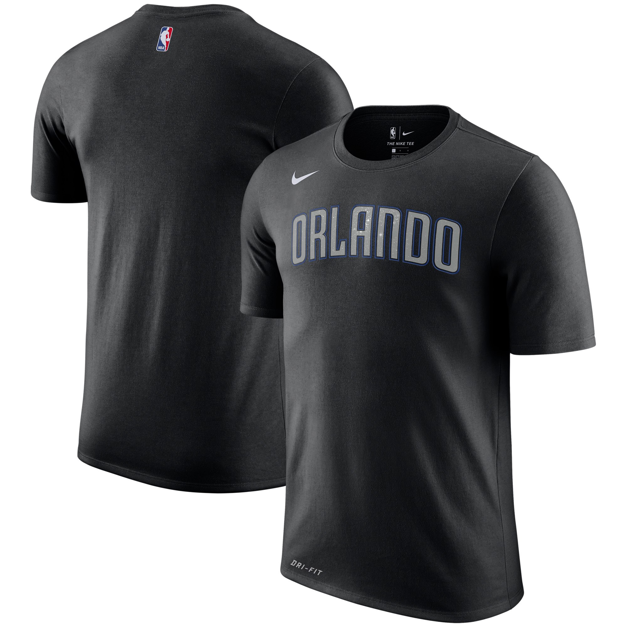 Nike Orlando Magic Black City Edition Performance Cotton Essential T-Shirt