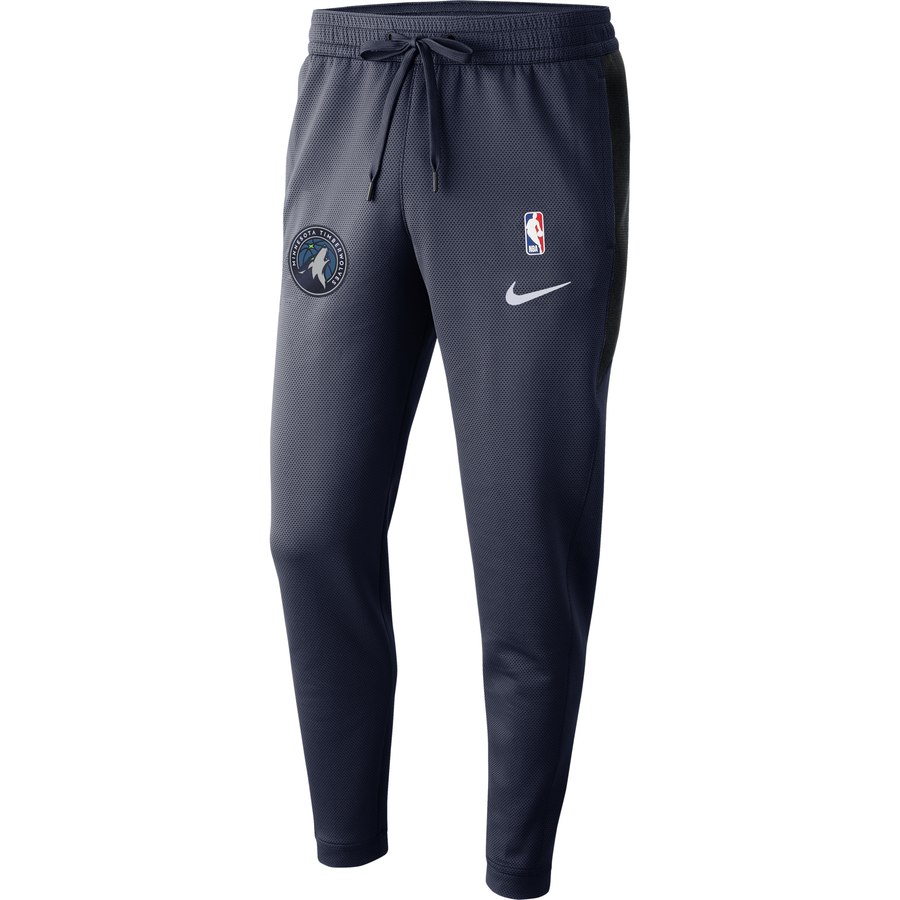 Minnesota Timberwolves Nike Showtime Therma Flex Performance Pants Navy