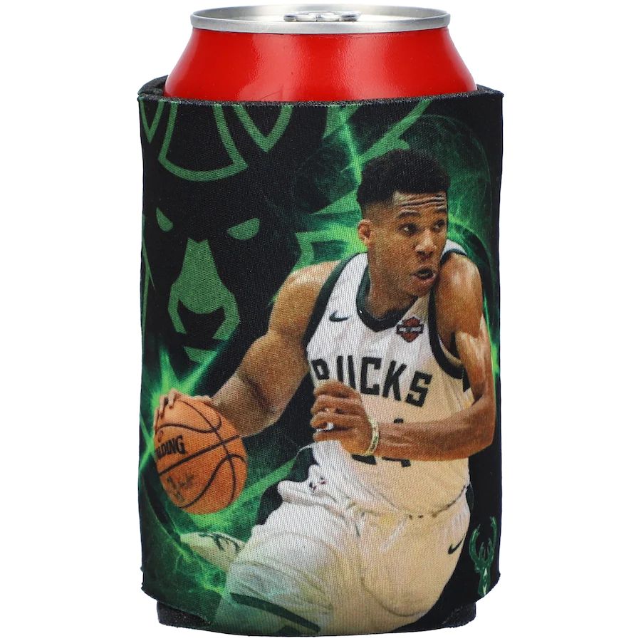 Milwaukee Bucks Giannis Antetokounmpo WinCraft 12oz. Double-Sided Player Can Cooler