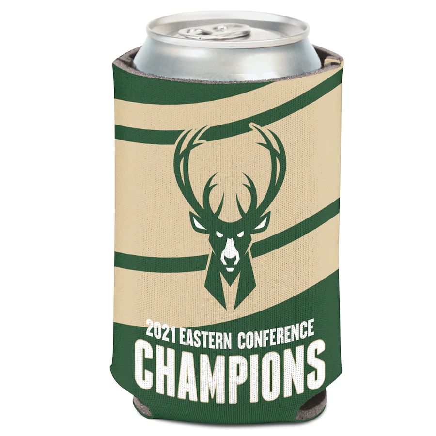 Milwaukee Bucks WinCraft 2021 Eastern Conference Champions 12oz. Can Cooler