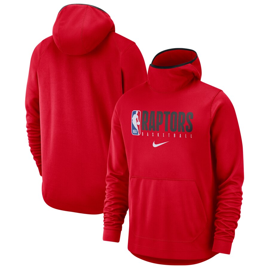 Toronto Raptors Nike Spotlight Practice Performance Pullover Hoodie Red