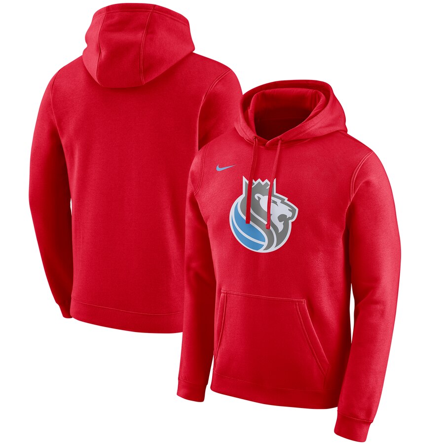 Men's Sacramento Kings Nike Red 2019-20 City Edition Club Pullover Hoodie