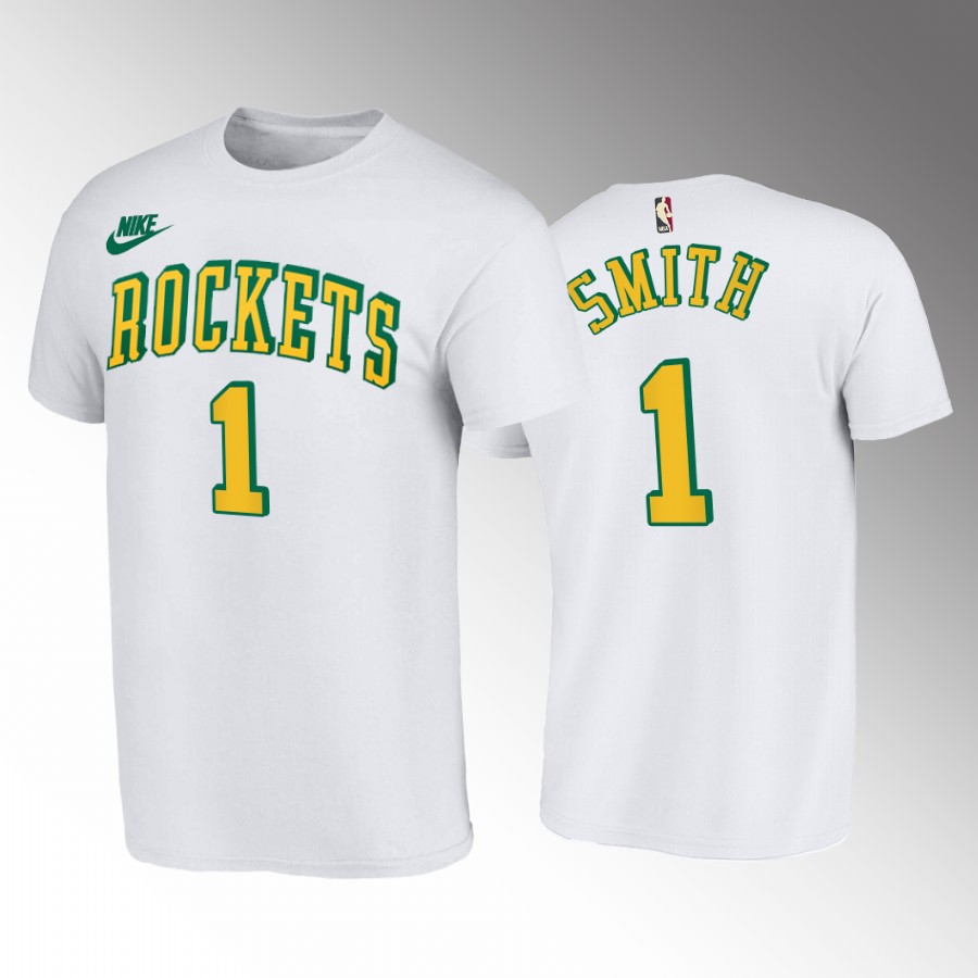 Nike Rockets #1 Jabari Smith Men's White NBA 2022-23 Classic Edition Jersey