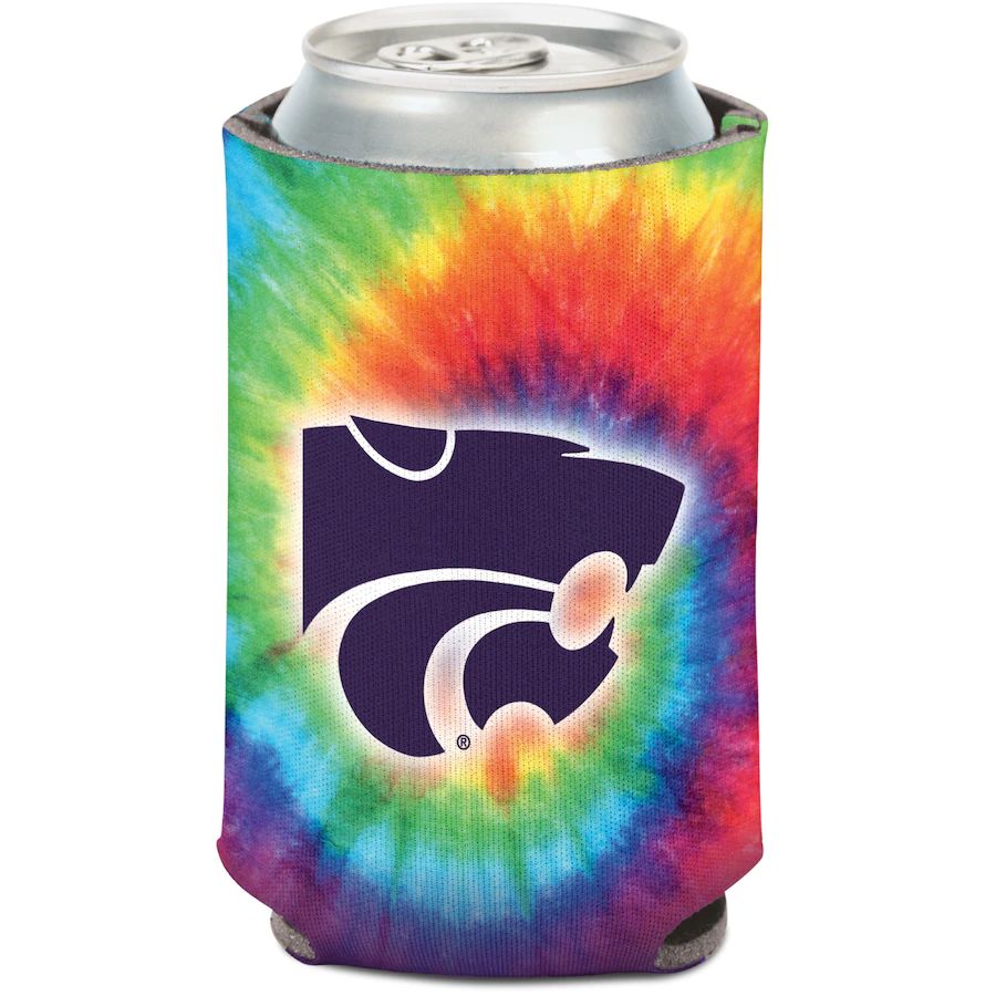 Kansas State Wildcats WinCraft 12oz. Tie Dye Can Cooler