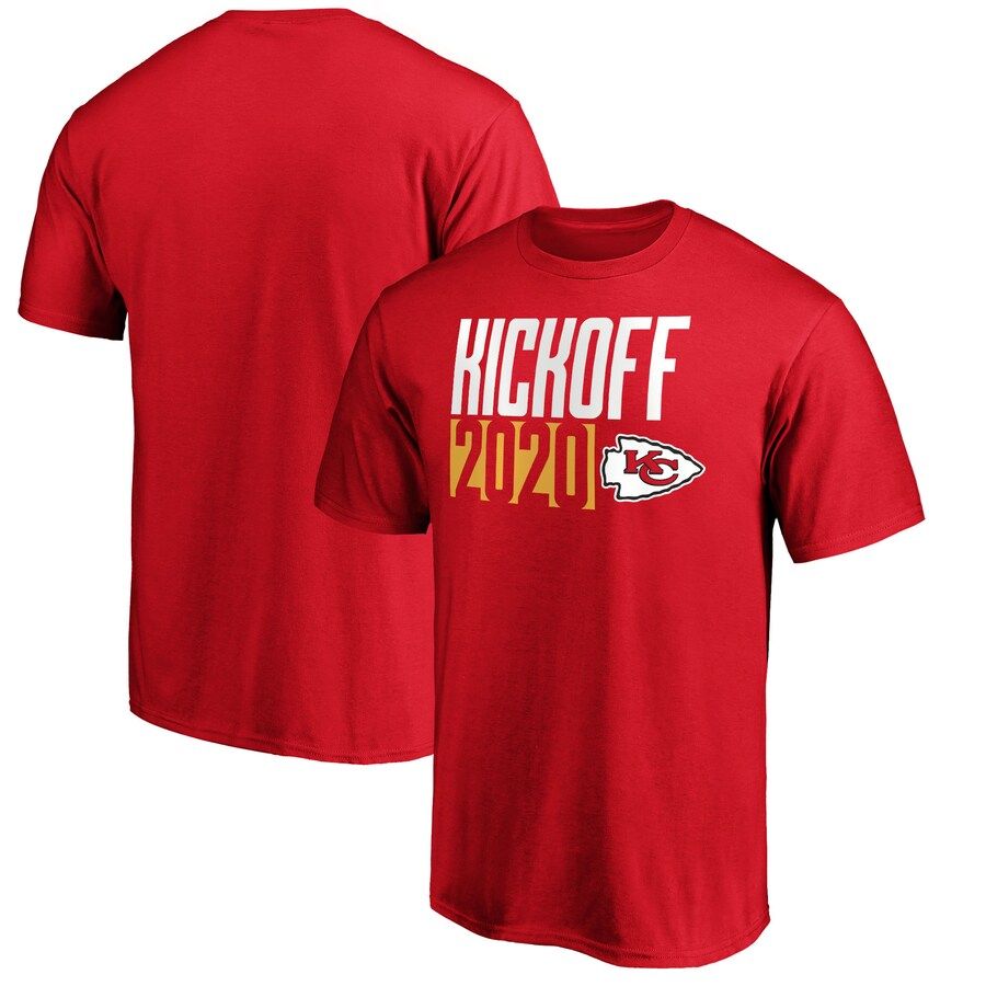 Kansas City Chiefs Fanatics Branded Kickoff 2020 T-Shirt Red