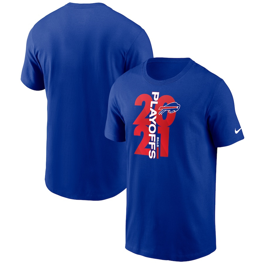 Men's Buffalo Bills Nike Royal 2021 NFL Playoffs Bound T-Shirt