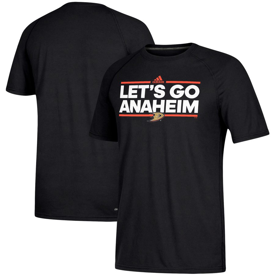 Anaheim Ducks adidas Local Dassler climalite T-Shirt Black