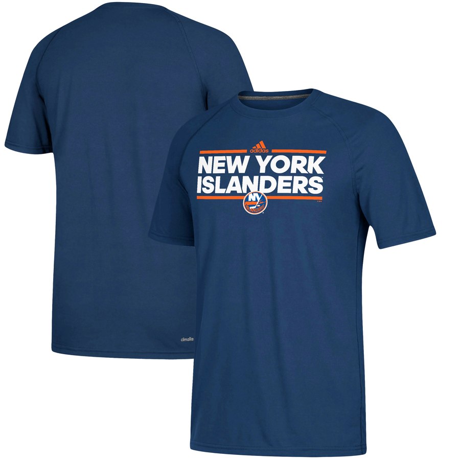 New York Islanders adidas Dassler climalite T-Shirt Royal