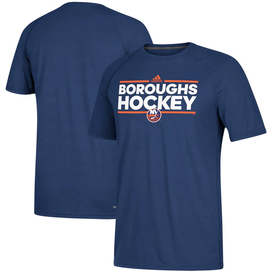 New York Islanders adidas Local Dassler climalite T-Shirt Navy