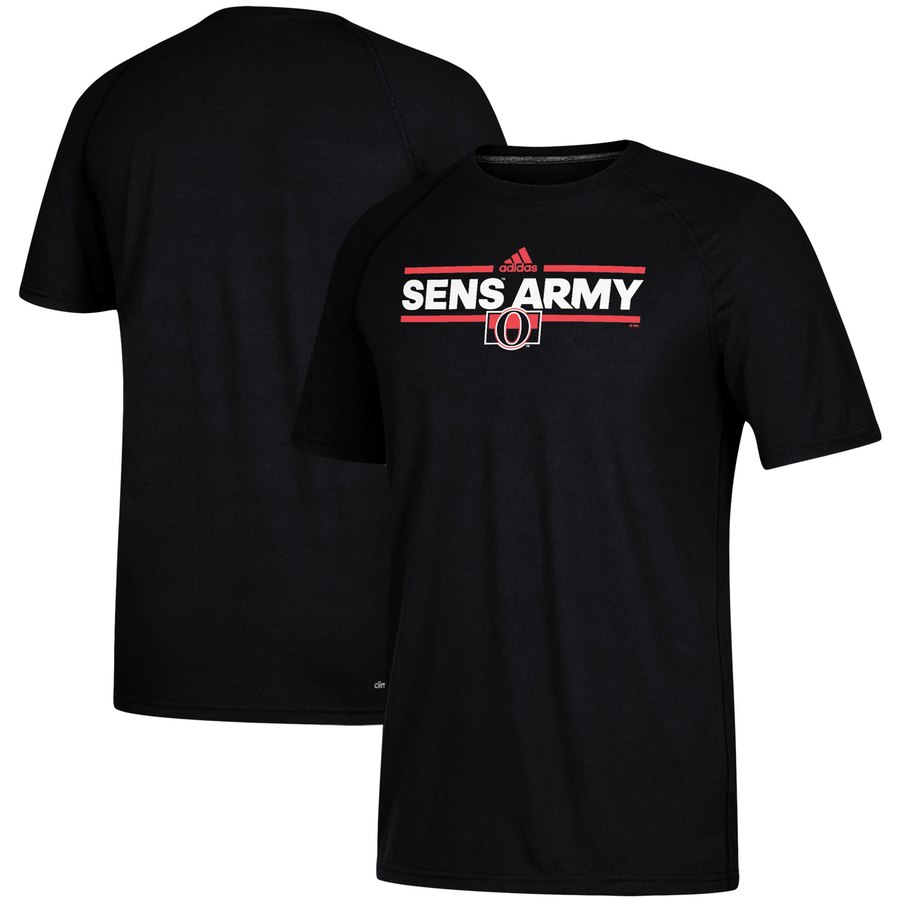 Ottawa Senators adidas Local Dassler climalite T-Shirt Black