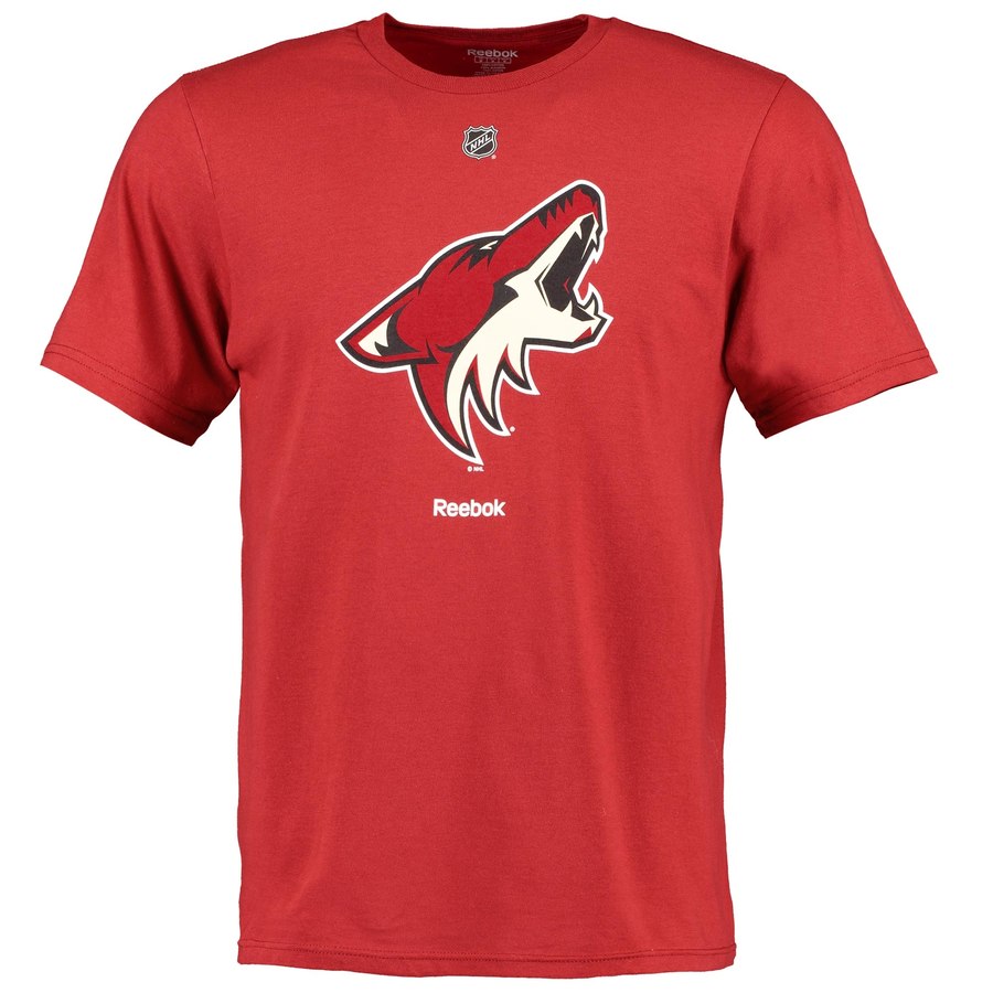 Arizona Coyotes Reebok Men's Primary Logo T-Shirt Red