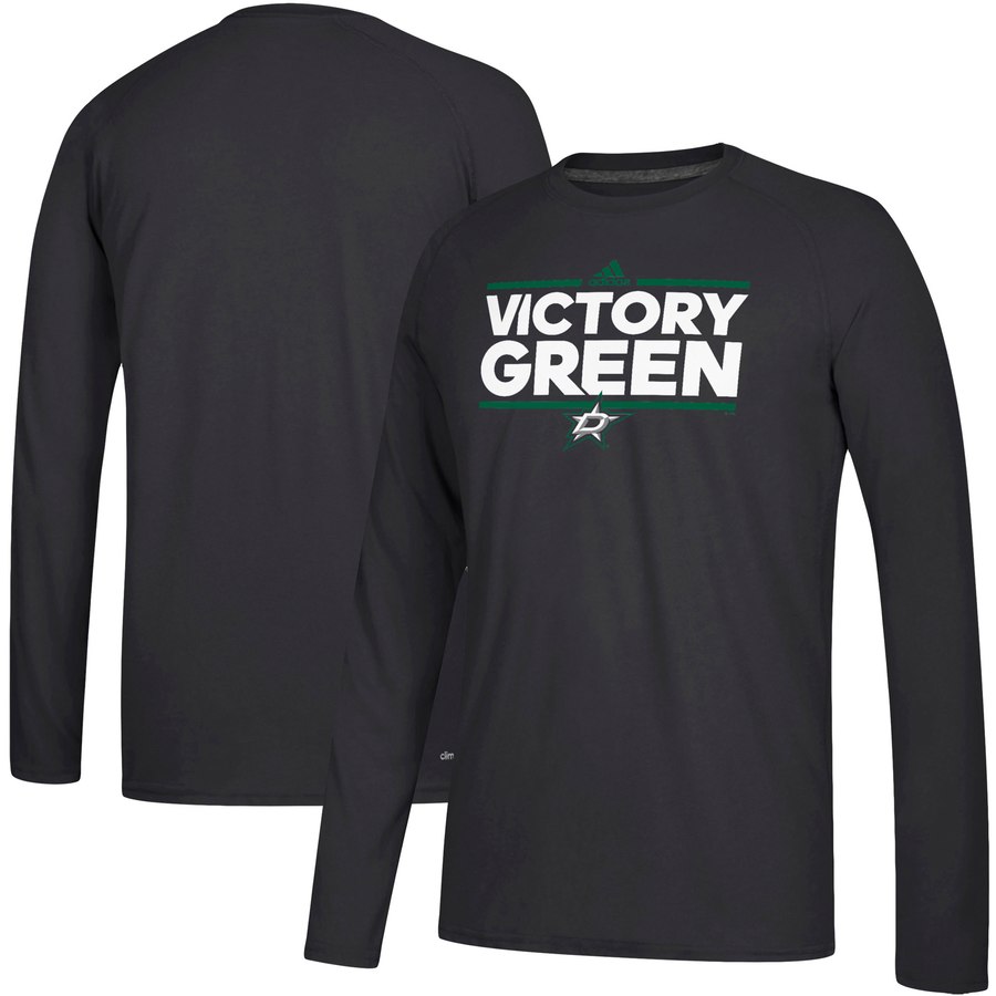 Dallas Stars adidas Local Ultimate Dassler Long Sleeve T-Shirt Black