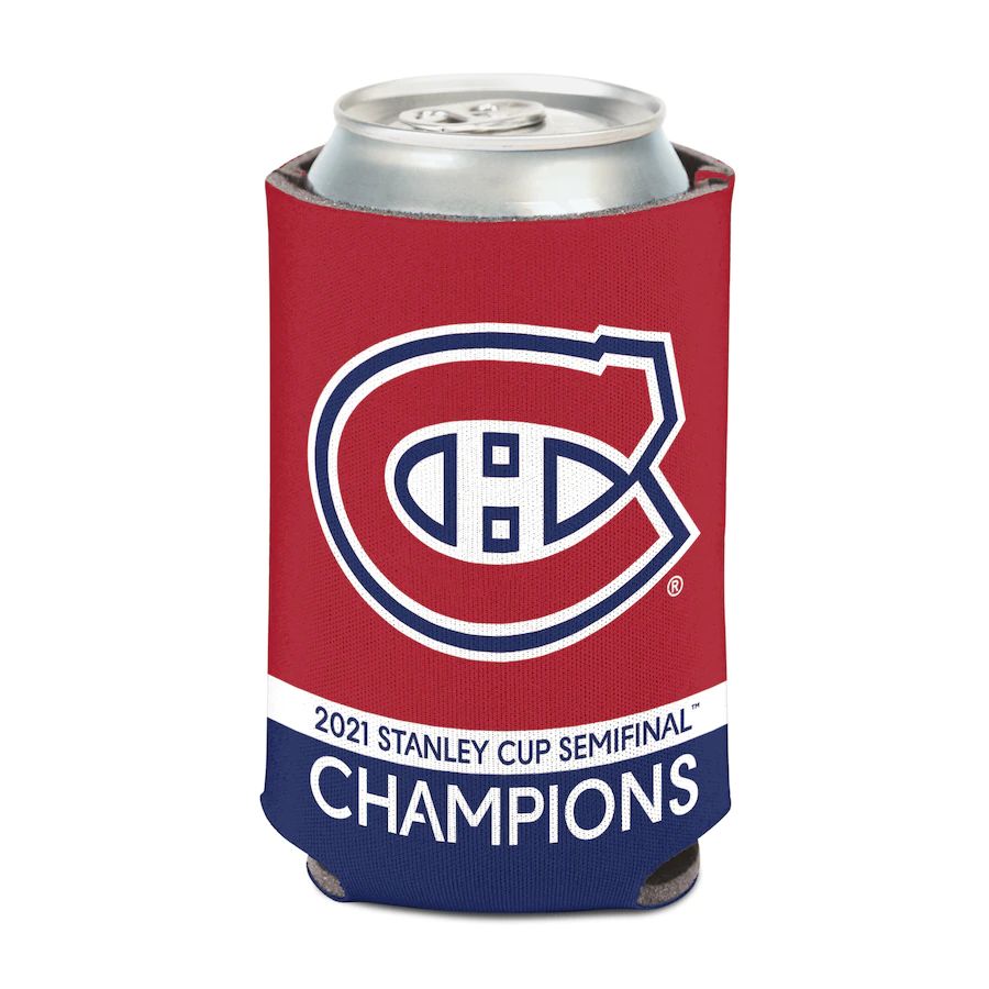 Montreal Canadiens WinCraft 2021 Stanley Cup Semifinal Champions 12oz. Can Cooler