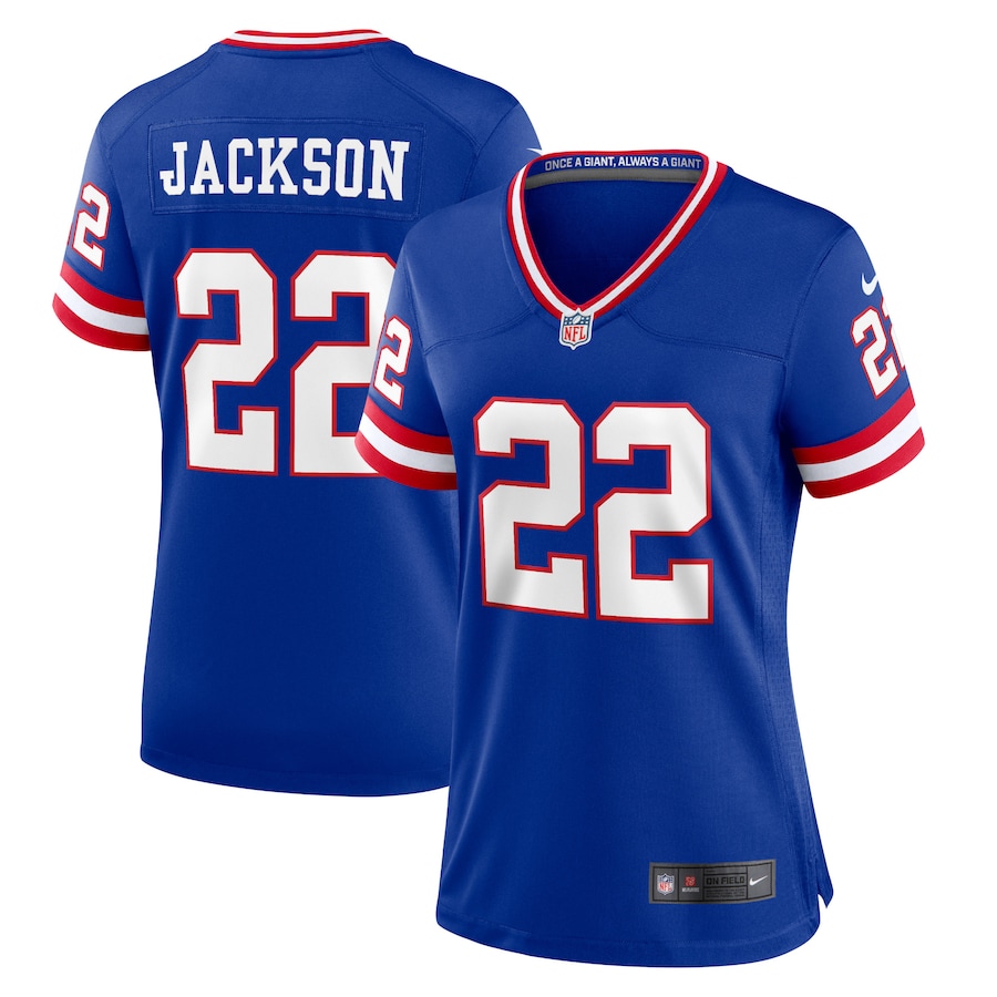 New York Giants #22 Adoree Jackson Royal Women's Nike Classic Player Game Jersey