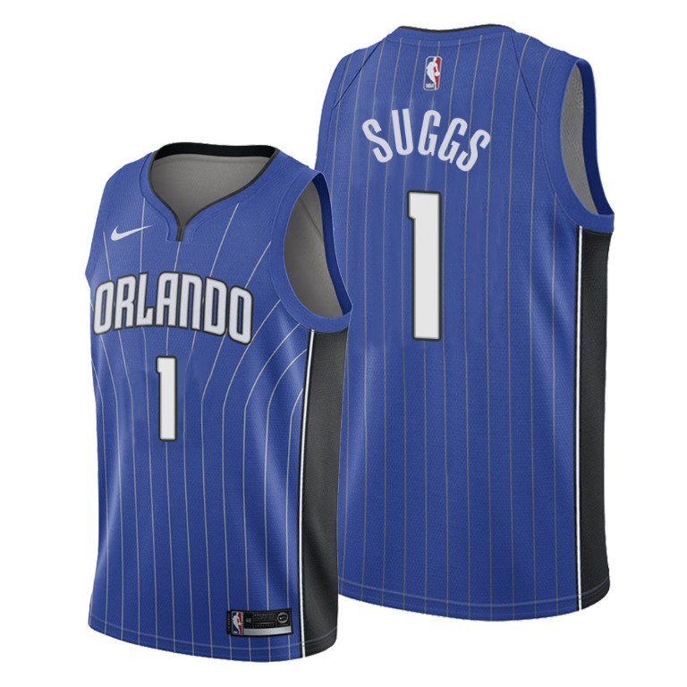 Orlando Magic #1 Jalen Suggs 2018-19 Icon Edition Youth Blue NBA Jersey