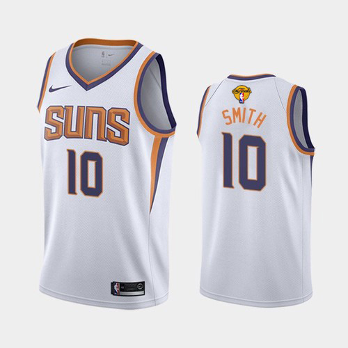 Nike Suns #10 Jalen Smith Youth 2021 NBA Finals Bound Swingman Association Edition Jersey White