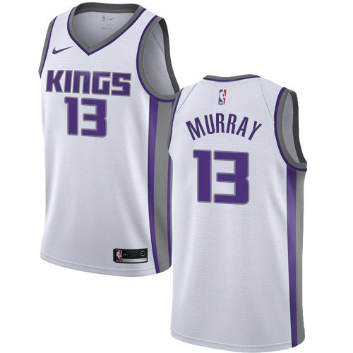 Nike Kings #13 Keegan Murray White Youth NBA Swingman Association Edition Jersey