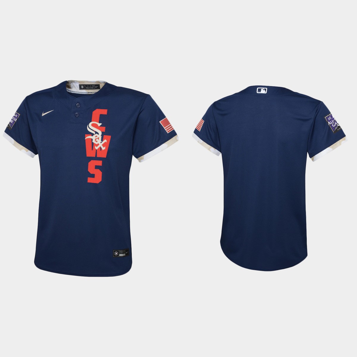 Chicago White Sox Youth 2021 Mlb All Star Game Navy Jersey