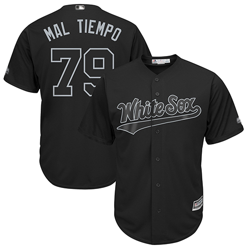 White Sox #79 Jose Abreu Black 