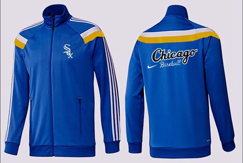 MLB Chicago White Sox Zip Jacket Blue_4