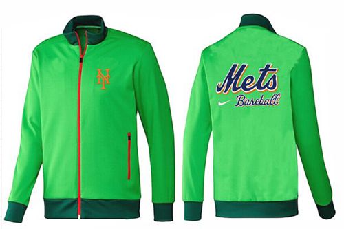 MLB New York Mets Zip Jacket Green