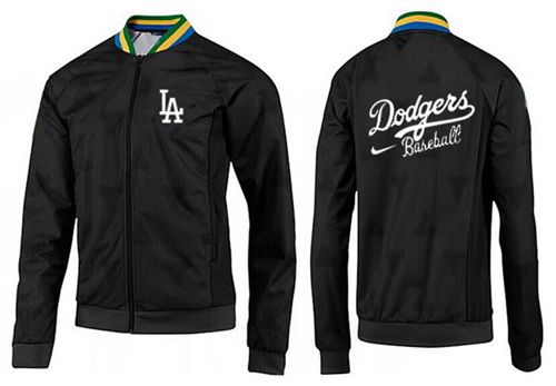 MLB Los Angeles Dodgers Zip Jacket Black_2