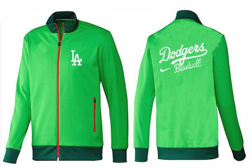 MLB Los Angeles Dodgers Zip Jacket Green