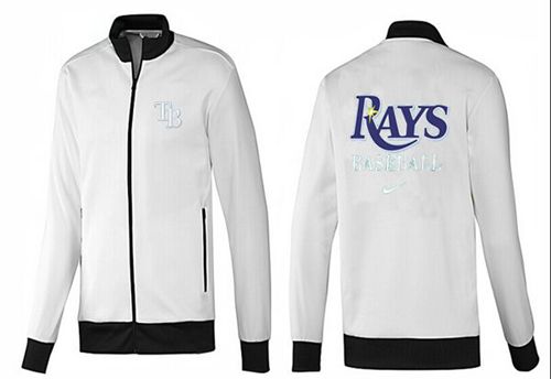 MLB Tampa Bay Rays Zip Jacket White_1