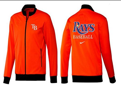 MLB Tampa Bay Rays Zip Jacket Orange_1
