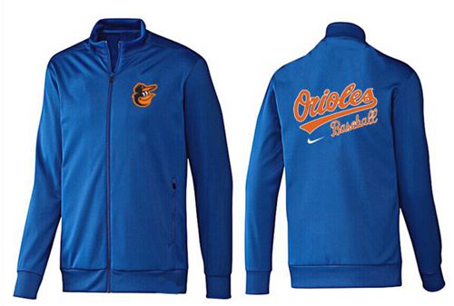 MLB Baltimore Orioles Zip Jacket Blue_1