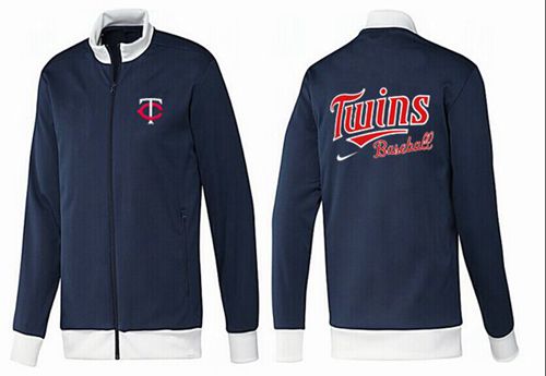 MLB Minnesota Twins Zip Jacket Dark Blue