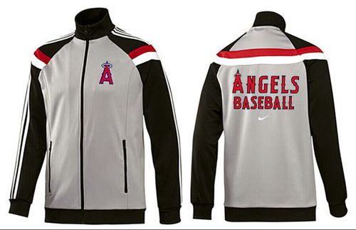 MLB Los Angeles Angels Zip Jacket Grey