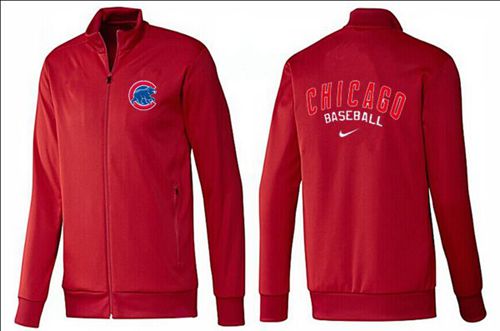 MLB Chicago Cubs Zip Jacket Red