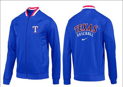 MLB Texas Rangers Zip Jacket Blue_2